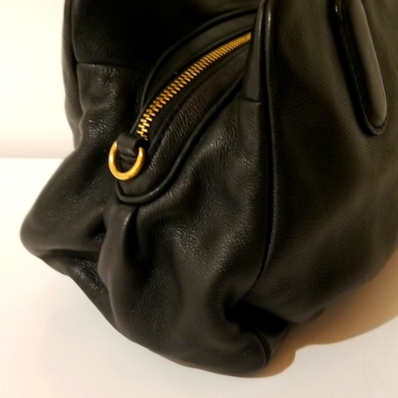 Marc by Marc Jacobs "New Q Baby Groovee" Leather Satchel - Picture 4 of 13